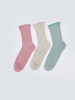 Kad?n D?z Soket ?orap 3l?