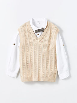 Erkek Bebek Y?lba?? Temal? 3l? Tak?m - Waikiki фото 2