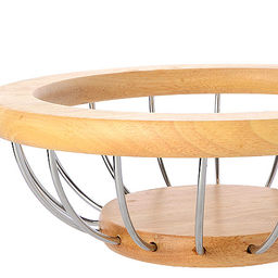 MGL04 Фруктовница бамбук/металл (х12) - Mayer&boch фото 3