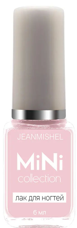 JEANMISHEL Лак д/н МИНИ 6мл set №201 Бледно-розовый (*24)