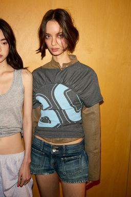GATHERED NUMBER T-SHIRT - Zara фото 9