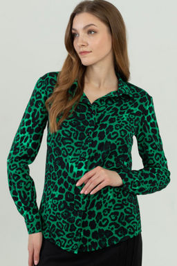 Эффектная вискозная рубашка