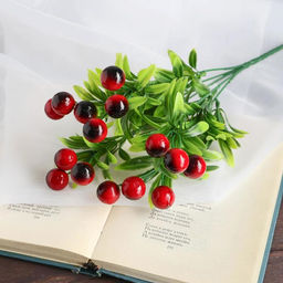 Цена за 2 шт. Букет «Гаультерия», 30 см, МИКС