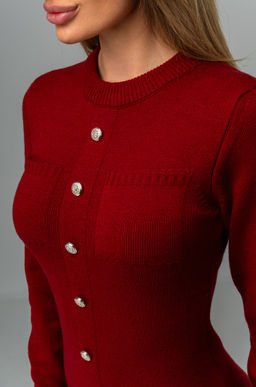 Женское вязаное платье Happyfox - Happy fox фото 6