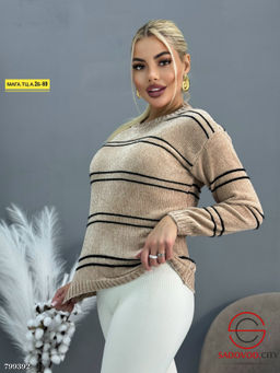 Кофта в полоску женская - Bruno фото 2