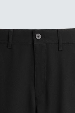 PANTAL?N CHINO ESTRUCTURA CONFORT / Negro - Zara фото 8