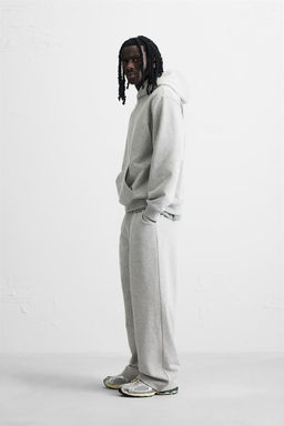 WIDE-LEG JOGGER TROUSERS - Zara фото 32