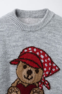 BEAR KNIT JUMPER - Zara фото 8