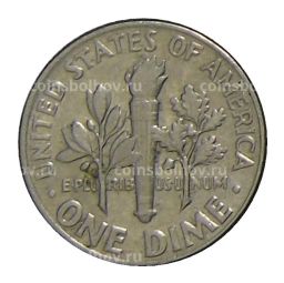 1 дайм (10 центов) 1970 года D США