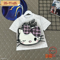 Футболка для девочки с рисунком