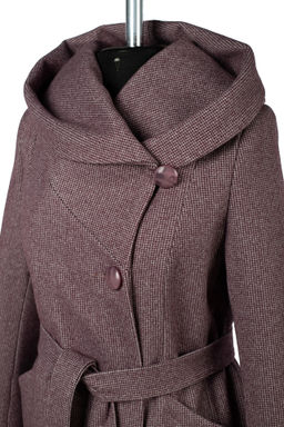 Пальто женское демисезонное (пояс) - El podio фото 13