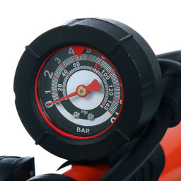 Насос напольный с регулируемым манометром COMIRON BORA, стальной корпус, 650*38мм, 737 см3, 8 бар, 120 psi., стальной шток 12мм, 848 гр. /уп 10/ - Галеонтрейд фото 17