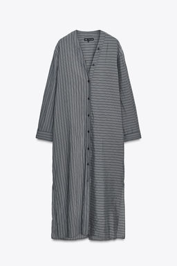 ZW COLLECTION STRIPED SHIRT DRESS - Zara фото 14