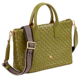 Итальянская женская сумка DuDu Bags серии Jaqueline | оливковый - Dudubags фото 2