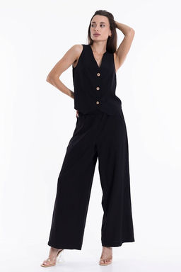 Жилет М324119б черный - Елена фото 2