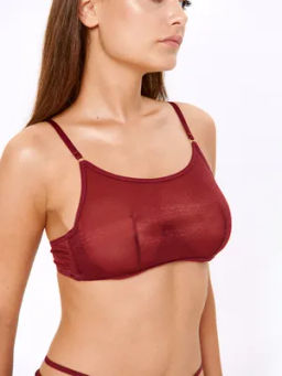 Бюстгальтер жен. Yamila бордовый