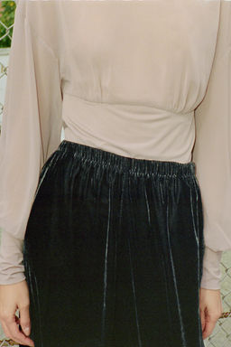 VELVET TROUSERS - Zara фото 3