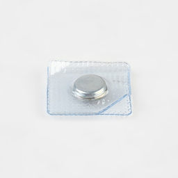 Цена за 7 шт. Кнопки магнитные потайные, d = 10 мм, 2 части, цвет серебряный - Арт узор фото 2