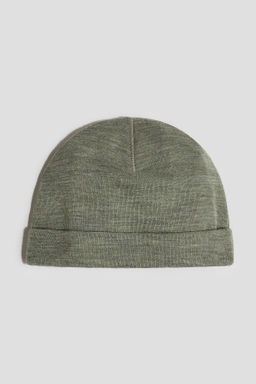 Gorro beanie en punto de lana merino - H&m фото 3