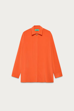 CAMISA SEDA 100% MARISA BERENSON X ZARA / Rojo / Naranja