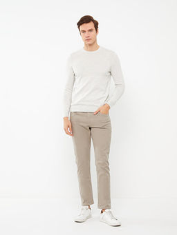 Bisiklet Yaka Erkek Triko Kazak