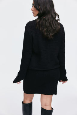 Falda en punto pointelle - H&m фото 3