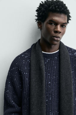 CHENILLE CONTRAST JUMPER - Zara фото 13