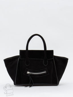 Сумка женская кожаная 999026NN black Natale Navetta