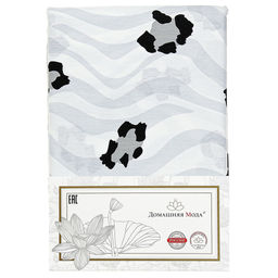 Пододеяльник 1,5 спальный на пуговицах "Милый друг" 145х215см, твил-сатин 115г/м2, хлопок 100%, упаковка классическая ПВХ 28х41см, "Домашняя мода" (Россия)