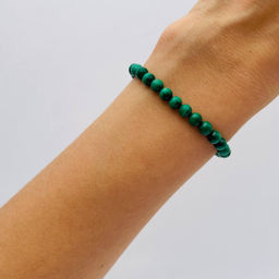 Браслет из Малахита 17 см +