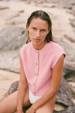 KNIT VEST TOP - Zara фото 2
