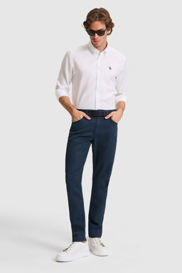 Erkek Saks Jean Pantolon