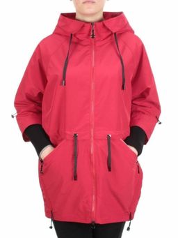FY-227 CRIMSON Ветровка женская АЛИСА (65% хлопок, 35% полиэстер) - Fashion фото 2