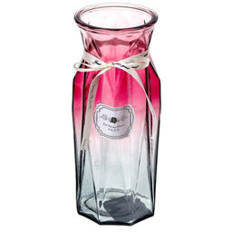 Ваза стекло настольная 25 см Презент Y4-3818 в ассортименте (361705) /DANIKS/ фото 2