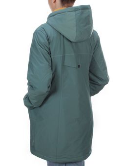 22-908 GRAY/GREEN Куртка демисезонная женская (100 гр. синтепон) PLOOEPLOO - Fashion фото 4