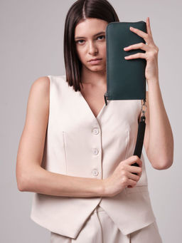 Сумка кожаная Azaro 30647 форест