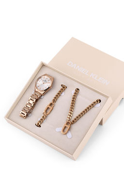 Наручные часы Daniel Klein женские набор с браслетом и цепочкой 13420-5