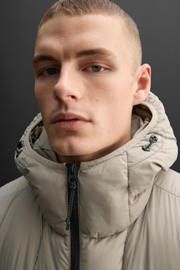 HOODED PUFFER JACKET - Zara фото 5