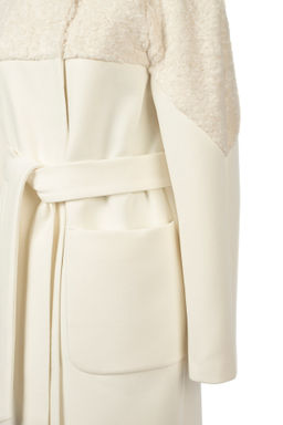 Пальто женское демисезонное (пояс) - El podio фото 14