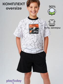 PlayToday / Комплект для мальчика: футболка, шорты
