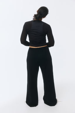 Pantal?n de algod?n con cord?n de ajuste - H&m фото 7