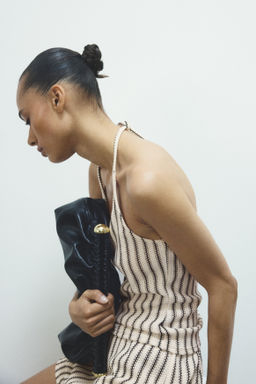 Top halter en punto pointelle - H&m фото 6