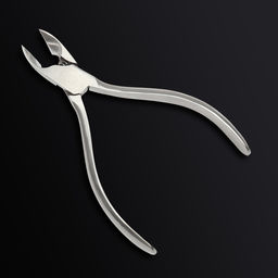 Кусачки педикюрные Premium, скрытая пружина, 12,2 см, длина лезвия - 15 мм, цвет серебристый