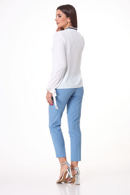 Брюки ANELLI 228 голубой  фото 3