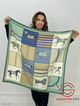 Платок женский с рисунком