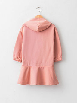 Kap??onlu Basic Uzun Kollu k?z ?ocuk Elbise - Waikiki фото 2