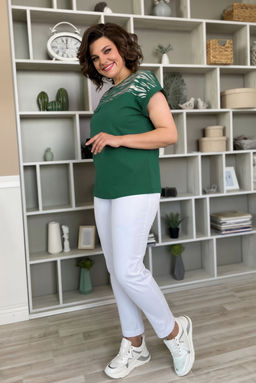 Футболка Rumoda 2135 темно-зеленый/короткий рукав  фото 3