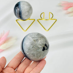 Шар из Агата на подставке