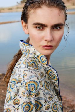 Camisa resort en popelina - H&m фото 4