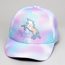 Кепка детская для девочки I believe in you, цвет розовый, р-р. 52-54